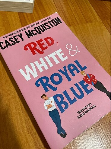 Red White & Royal Blue ingilizce kitap