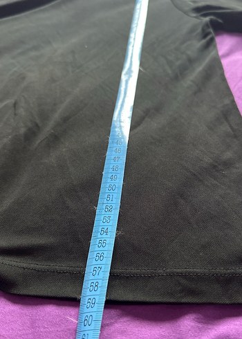 Siyah transparan bluz - Görsel 4