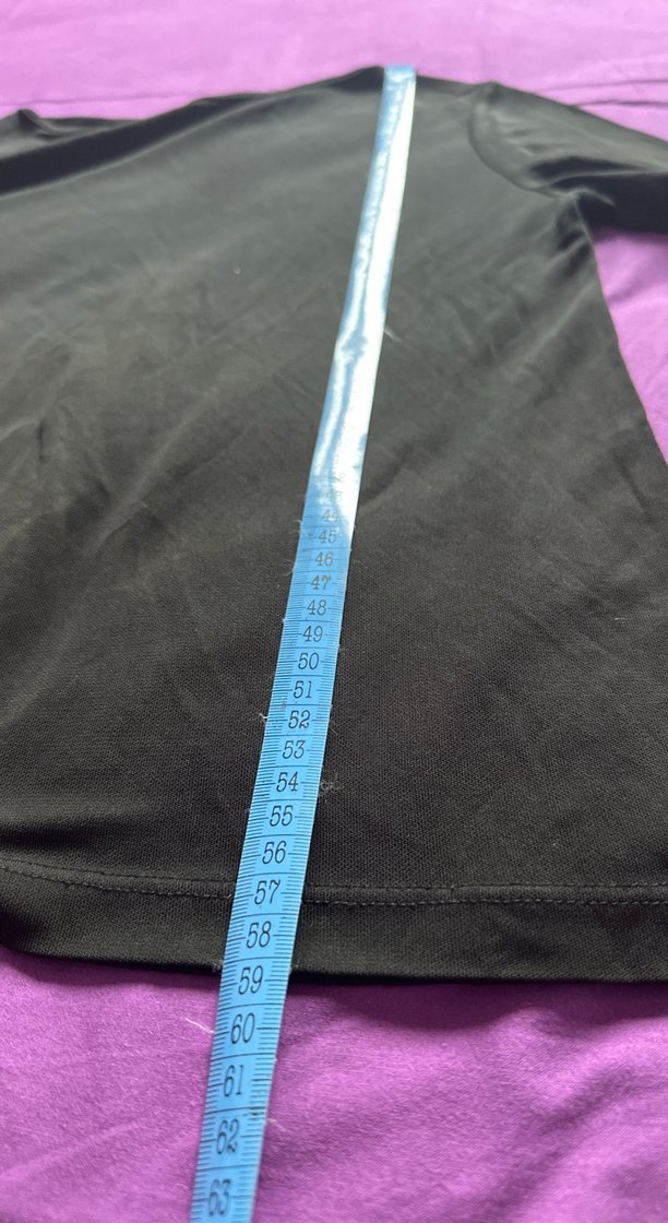 Siyah transparan bluz - Görsel 4