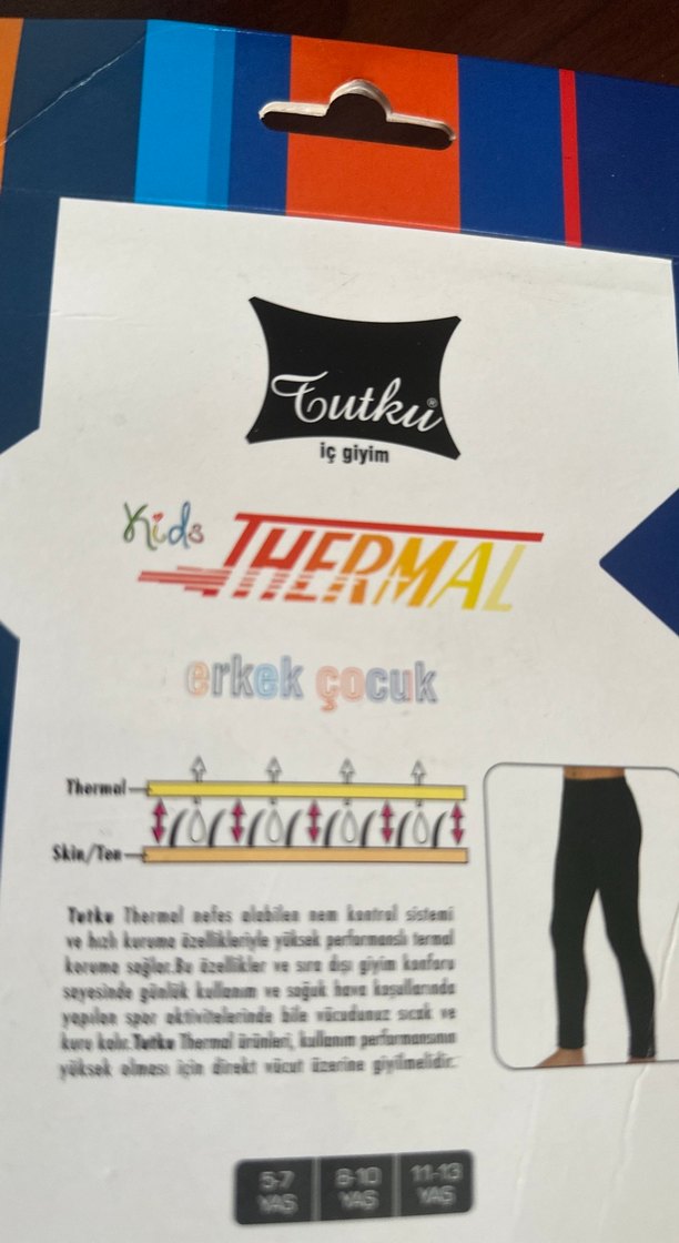 8-10 yaş erkek çocuk termal içlik altı - Görsel 4