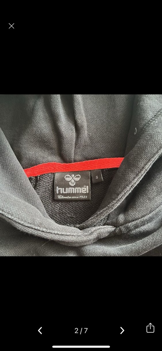 Hummel Siyah Kapüşonlu  Sweatshirt - Görsel 2