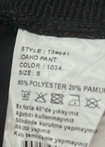 Kadın Kırmızı Baskılı Fermuarlı Eşofman Altı - Görsel 5