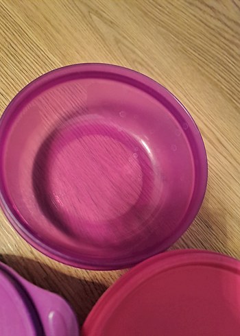 Yeşil Kapaklı Plastik Saklama Kabı Seti - Görsel 5