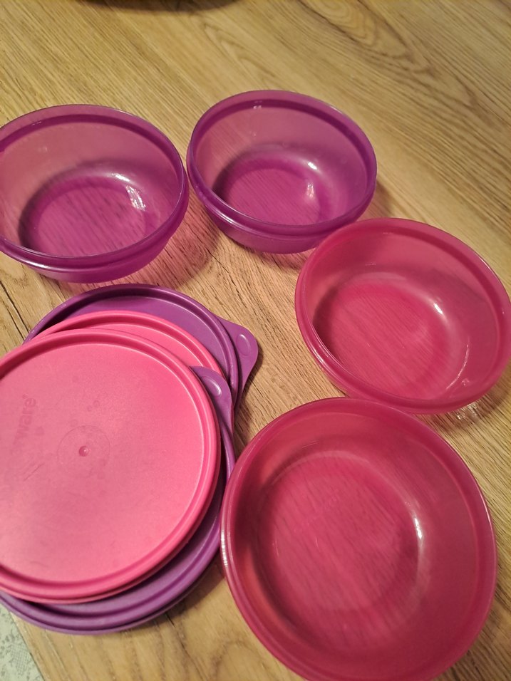 Yeşil Kapaklı Plastik Saklama Kabı Seti - Görsel 3