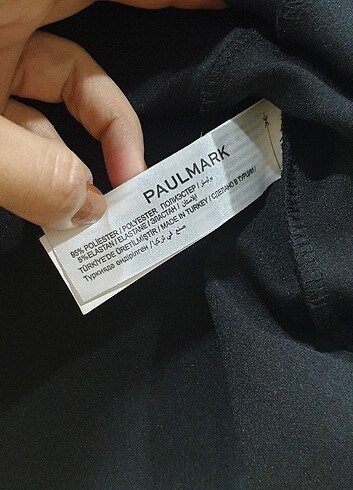 Paulmark Paul Mark siyah nubuk etek