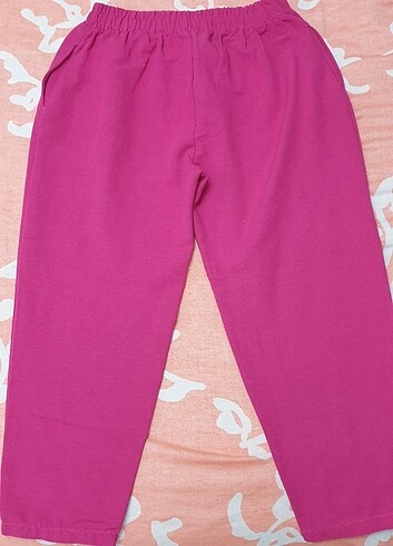 m Beden pembe Renk Fuşya pantolon