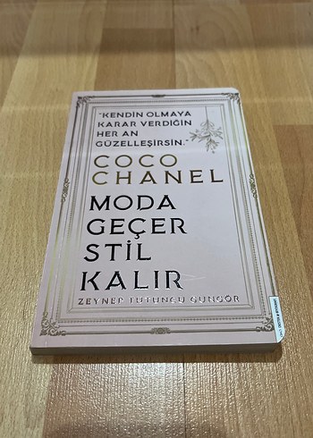 Coco Chanel - Moda Geçer Stil Kalır
