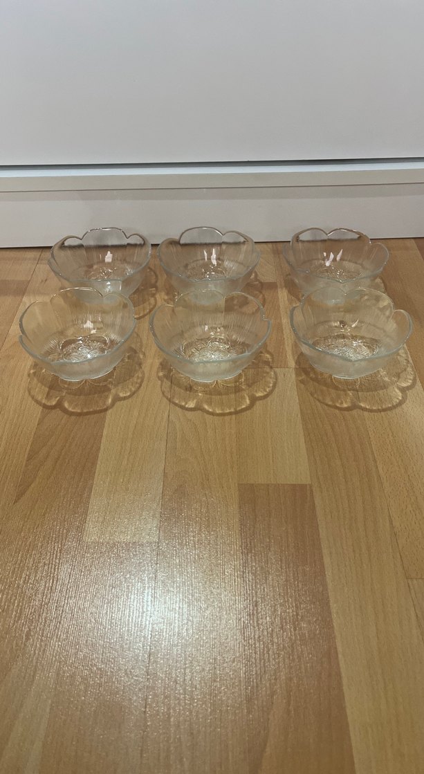 Paşabahçe Gelincik Serisi 6lı Cam Kase Seti - Görsel 2