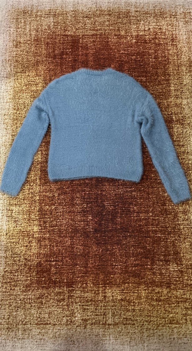 Koton Buz Mavisi Yumoş Kazak - Görsel 2