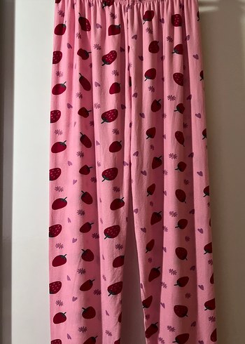 Işılay Pembe Uzun Kollu Büyük Beden Kadın Pijama Takımı - Görsel 5