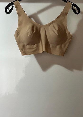 H&M Çıkarılabilir Kaplı Bej Spor Sütyeni - Görsel 2