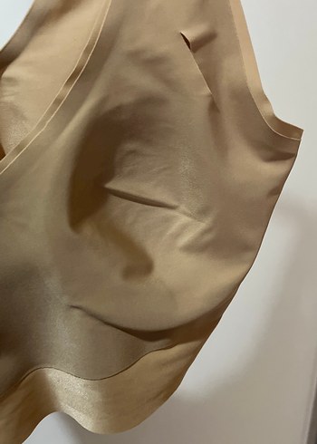 H&M Çıkarılabilir Kaplı Bej Spor Sütyeni - Görsel 5