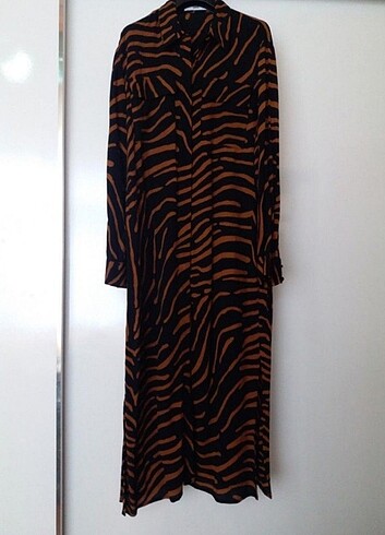 Mango Kaplan Desenli Elbise - Görsel 6