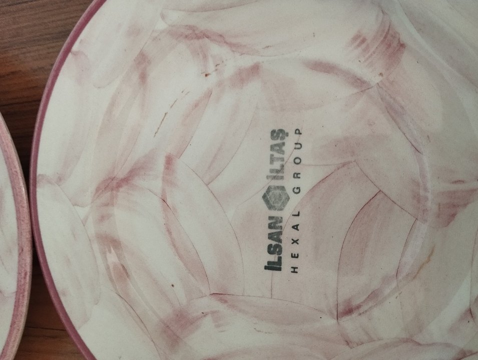 Pembe Pastel Çiçek Desenli Porselen Fincan Seti - Görsel 4