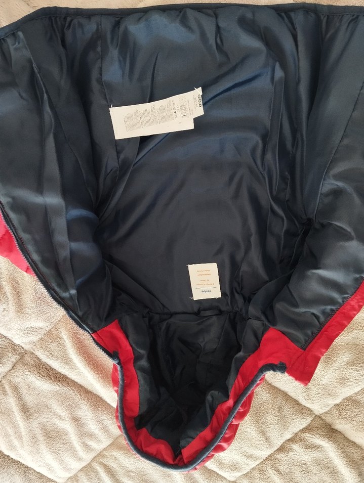 Kırmızı Erkek Çocuk Kapüşonlu Mont - Görsel 4