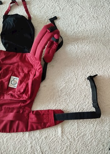 Bordo Bebek Taşıyıcı Kanguru - Görsel 2