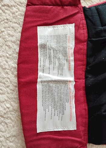 Bordo Bebek Taşıyıcı Kanguru - Görsel 4