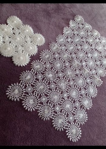 İğne oyası Salon takımı - Görsel 3