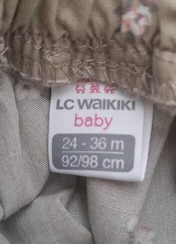 24-36 Ay Beden haki Renk Cocuk elbise