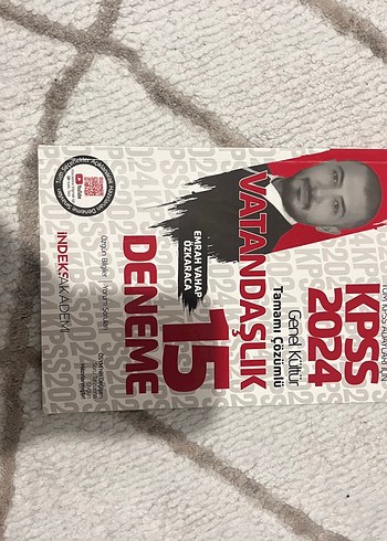 KPSS 2024 Vatandaşlık 15 Deneme Kitabı