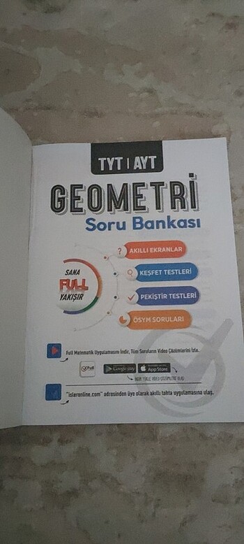 Full yayınları tyt ayt geometri soru Bankası 2024