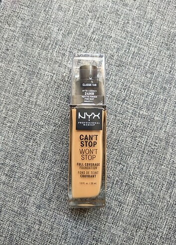 nyx fondöten classic 12 numara