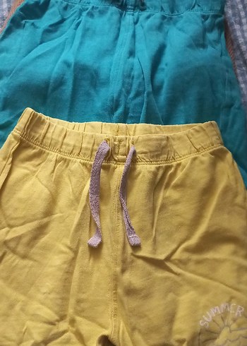 Mavi Kısa Kollu Bebek Hastane Kıyafeti - Görsel 2