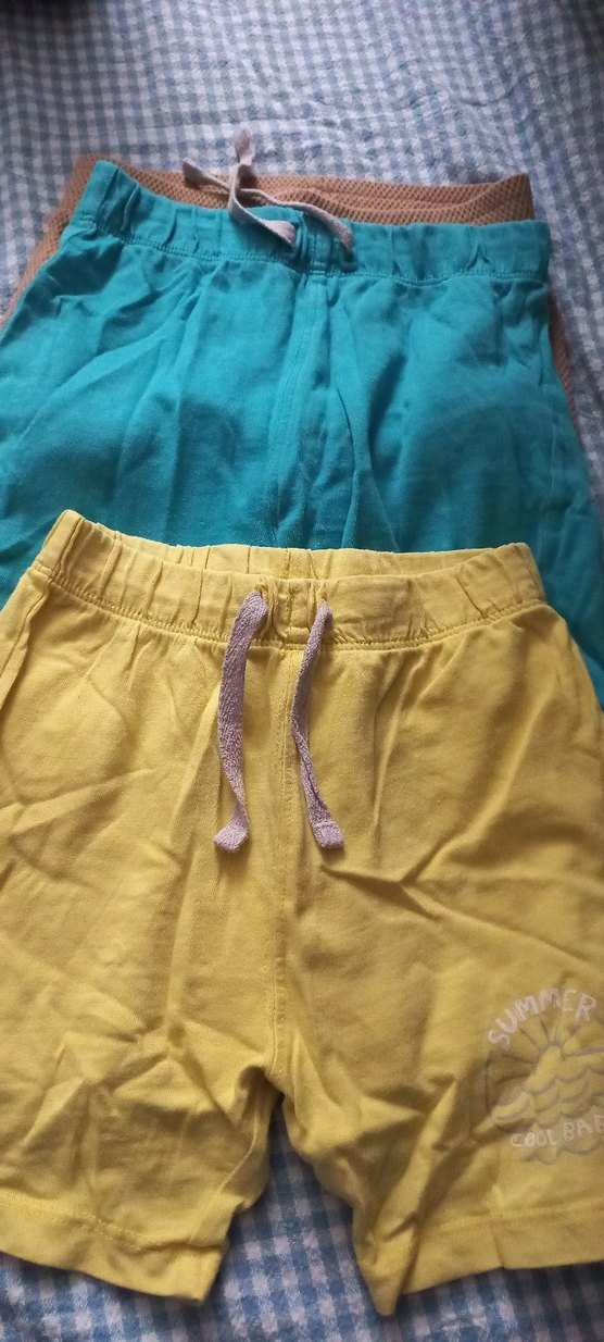 Mavi Kısa Kollu Bebek Hastane Kıyafeti - Görsel 2