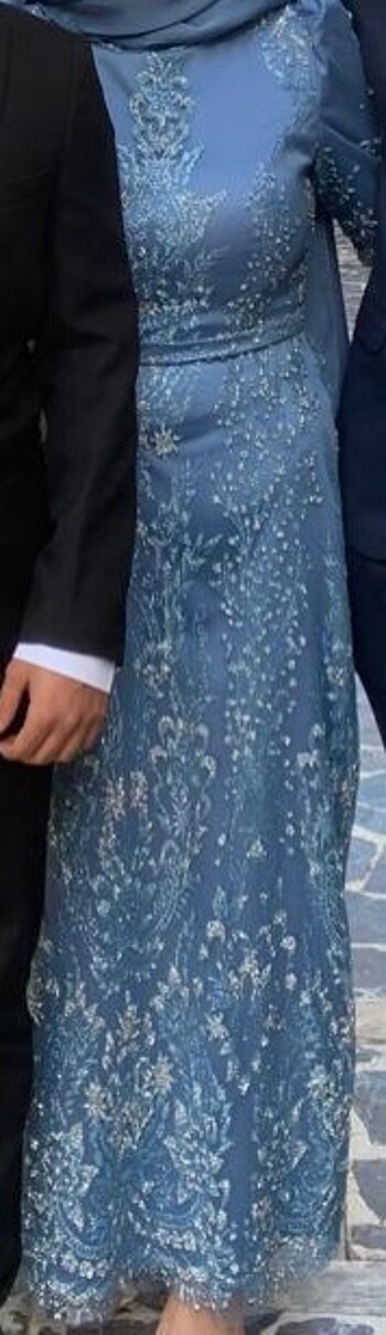 Taşlı abiye