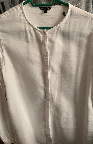 Massimo Dutti Krem gömlek