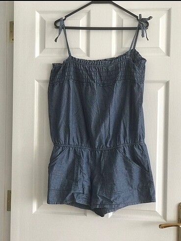 Oysho tencel kısa şortlu tulum