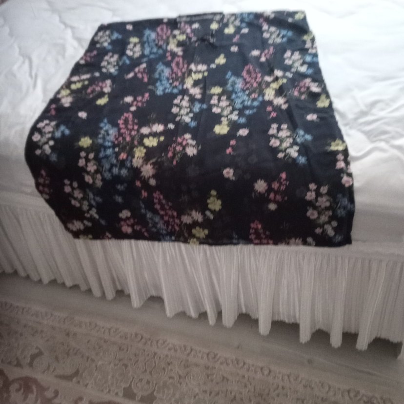 Çiçek Desenli Volanlı Bohem Kadın pareo - Görsel 2