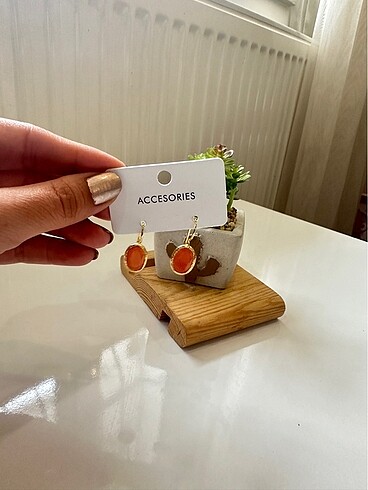 Accessorize Kadın Doğal Taş Küpe