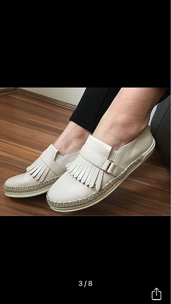 38 Beden Derimod loafer ayakkabı