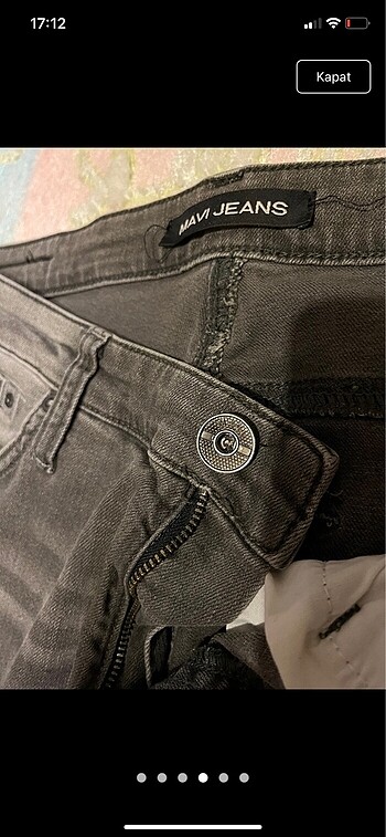 l/xl Beden gri Renk Mavi kot jeans