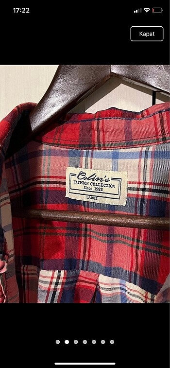 Colin's Collins oduncu gömlek