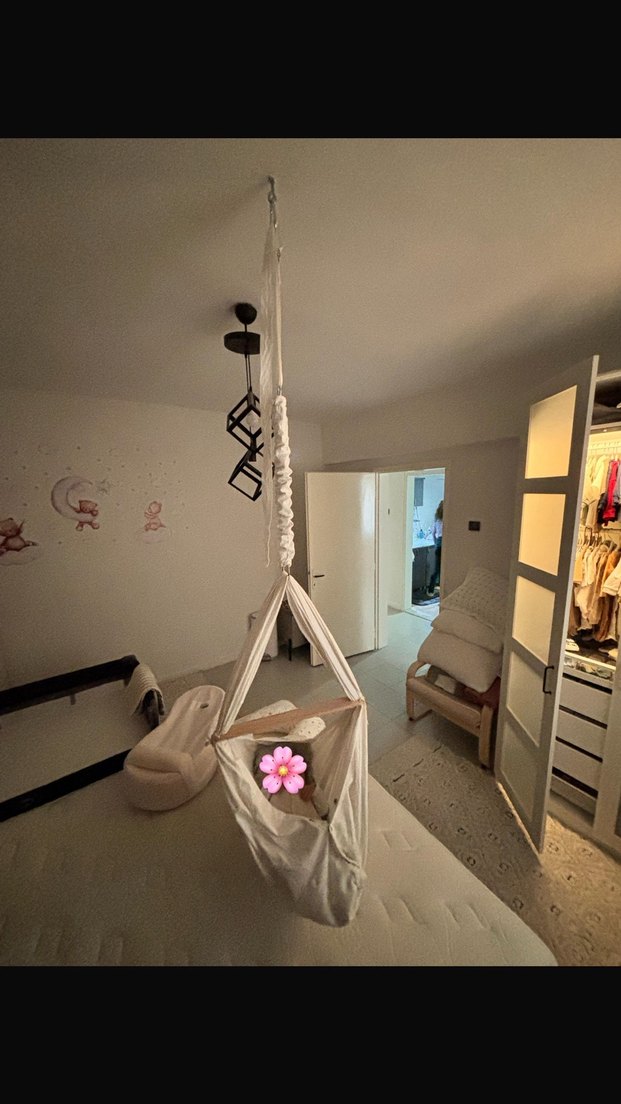 Svava Latte Yaylı Bebek Hamak Beşik - Görsel 2