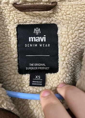 Mavi Jeans MAVİ MARKA TABA RENK KIŞLIK KABAN CEKET