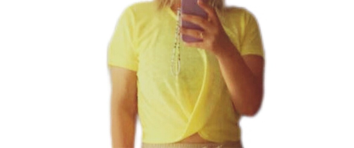 Zara Crop bluz