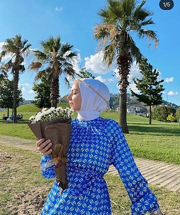 Mavi elbise