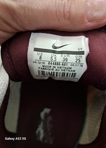 39 Beden çeşitli Renk NIKE SPOR AYAKKABI