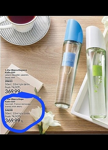 Beden Renk Avon Pur Blanca Hope Kadın Parfüm
