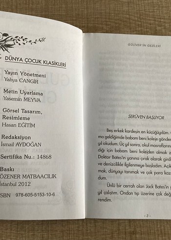  Gulliver'in Gezileri - Dünya Çocuk Klasikleri
