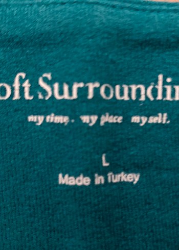 Turkuaz Kadın Uzun Kollu Tişört - Görsel 7