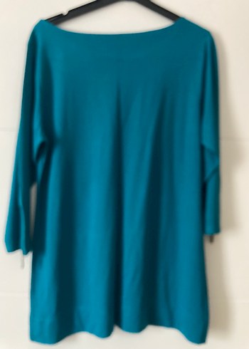 Turkuaz Kadın Uzun Kollu Tişört - Görsel 2