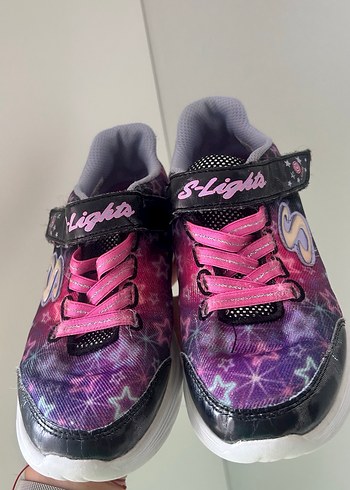31 Beden mor Renk Skechers kız çocuk spor ayakkabı 31 numara