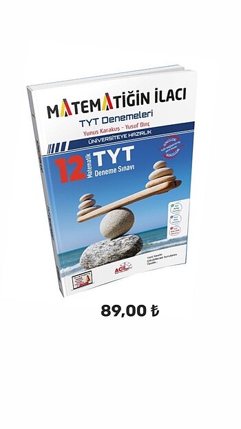 Acil Yayınları Tyt Matematik Denemesi