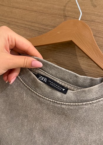 Zara Salaş Kısa Kollu Tişört