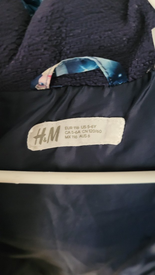 Kız Çocuk Mavi Kürklü Kapüşonlu Yelek - Görsel 4