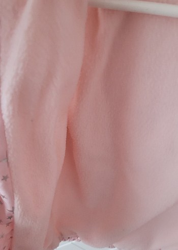 Kız Çocuk Pembe Kürklü Kapüşonlu Yelek - Görsel 5